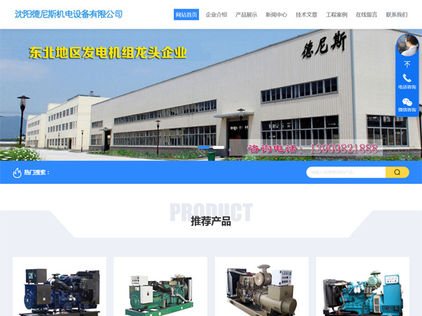 德尼斯发电机组